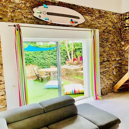 Surf House Avec Jardin Dans Quartier De Standing Entre Et Vignes *